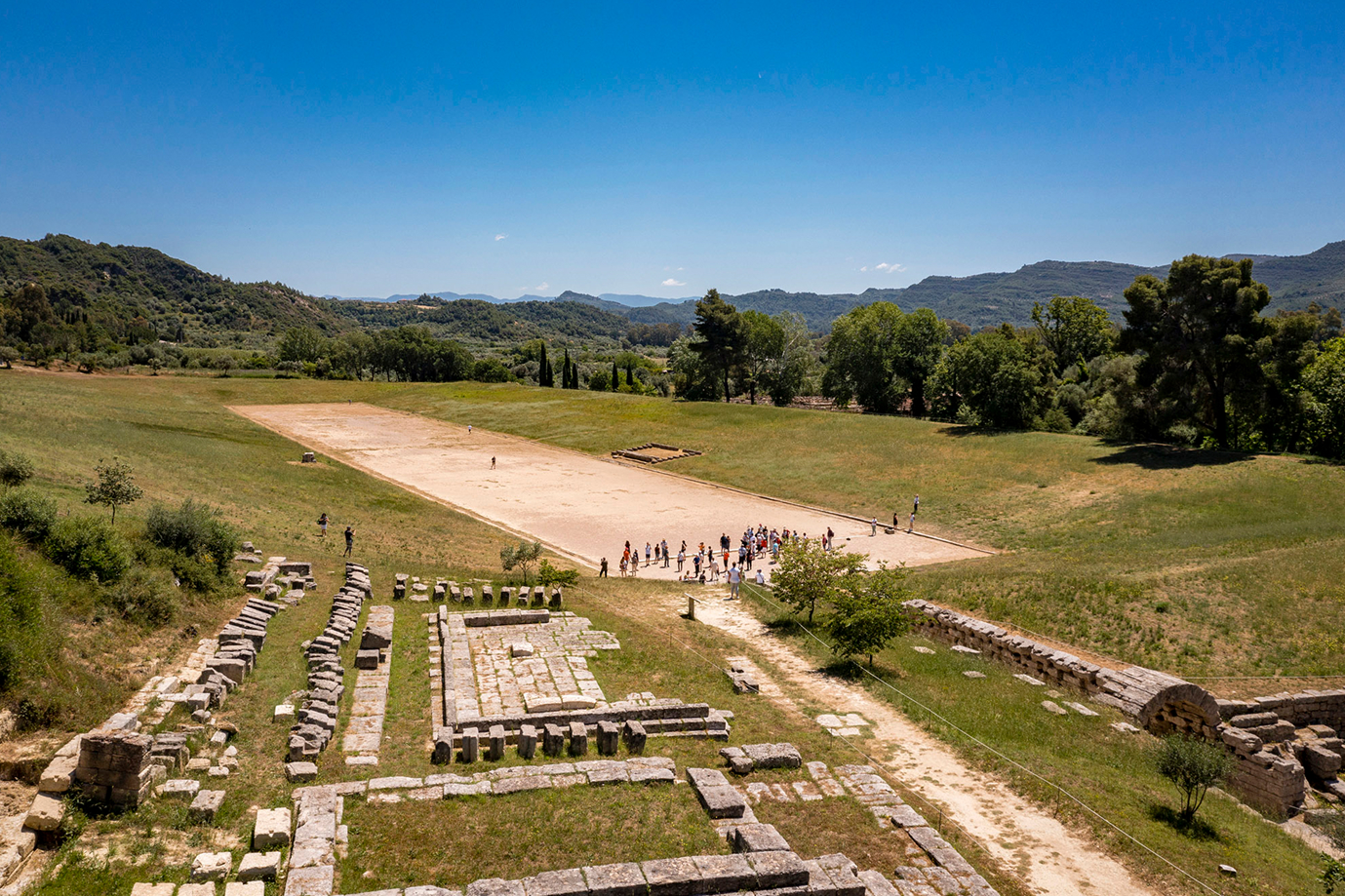 ancient olympia stadium